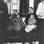 Franz Jägerstätter mit Familie. © Diözese Linz/Erna Putz 