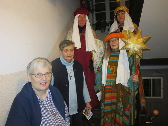 bei den Kleinen Schwestern Jesu                               