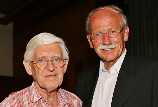 Paul Lüftinger mit Missionar Franz Windischhofer