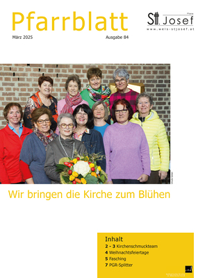 Pfarrblatt Fastenzeit/Ostern 2025