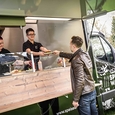 Speisewagen der Caritas / © Caritas OÖ Speisewagen der Caritas
